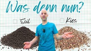 Welcher Bodengrund passt in deinem Aquarium  Kies oder Soil?