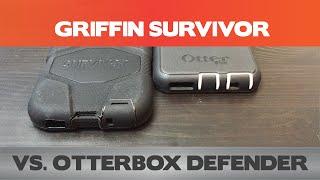 Otterbox Defender vs Griffin Survivor - Which is the best iPhone 6 case?