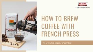 Mister Coffee How To Use French Press With Ground Coffee