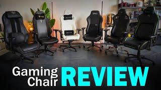 Gaming Chair Review  Ft. Martiangear SecretLab APOL Razer OSIM Royale