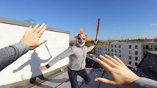 Horror Clowns VS Parkour POV  Creepy Halloween Chase II