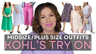 Kohls Summer Try On Haul  MidsizePlus Size Kohls Outfits  Look for Less Finds Im Loving