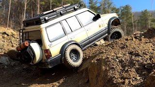 110 Scale AXIAL SCX10 II LAND CRUISER 80 & CHEROKEE XJ  TRAXXAS TRX4 PAJERO Off-road Action RC Car