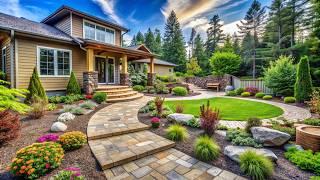 From Boring to Beautiful  Transform  Large Yard with These Landscaping Tips