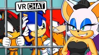 Sonic Shadow & Knuckles Go To Jail VR Chat