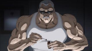 Hanma Baki Son of Ogre Season 2 - Hanma Yujiro vs Strydum