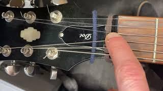 Training Your G String - Solving tuning problems on Gibson style headstock guitars