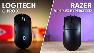 Razer Viper V3 HyperSpeed vs Logitech G Pro X  - Which One is Better?