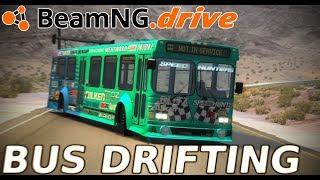 BeamNG.drive  5 Minutes of Extreme Bus Drifting with Eurobeat