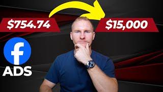 How to Get More SEO Clients  Turning $754.74 into $15000 using Facebook Ads Case Study