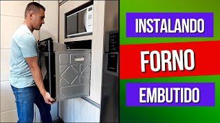 Como Instalar Forno de Embutir em Torre de Eletro