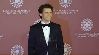 Tom walks the pink carpet at NMACC- 1-4-2023