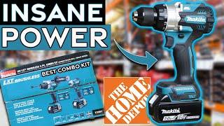 New MAKITA Hammer Drill HAS INSANE POWER Best Combo Kit At The Home Depot