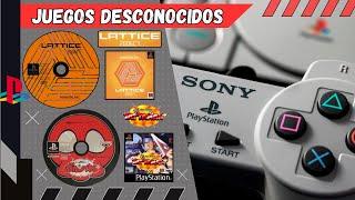 Las JOYAS OCULTAS de PS1  PSX. Juegos MUY DESCONOCIDOS de PLAYSTATION 