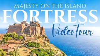 TOURING an Exclusive FORTRESS Overlooking the SEA on an Italian Island  Lionard Luxury Real Estate