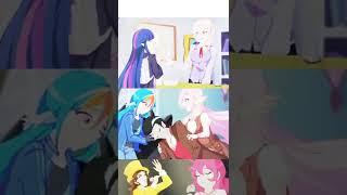 Twilight Rainbow Dash  Fluttershy  Pinkie PIE - Anime Melp #Milittelepony