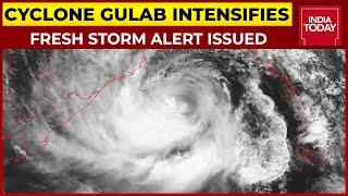 Cyclone Gulab Intensifies Into Fresh Storm Heavy Rains Batter Maharashtra Gujarat  India Today