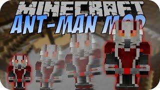 Minecraft ANT MAN MOD MarvelSchrumpfen Deutsch