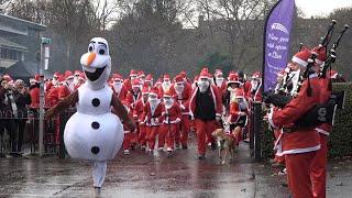 Edinburgh Santa Fun Run and Walk 4th December 2022