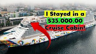 I Stayed in a $35000 Cruise Cabin on the NCL Encore #18700