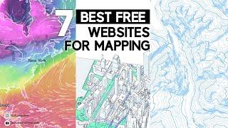 BEST FREE websites for mapping  Free base map files for site analysis