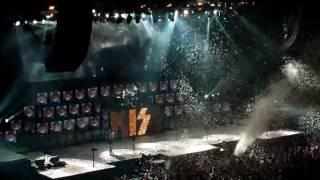 KISS - Rock And Roll All Nite - Detroit 2009 2nd Night - Sonic Boom Tour