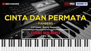 CINTA DAN PERMATA - NADA WANITA  KARAOKE POP NOSTALGIA  FREE MIDI  KARAOKE HD  MOZ KARAOKE