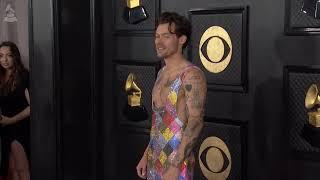 HARRY STYLES  Fashion Cam  2023 GRAMMYs