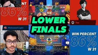 LOWER FINALS MOHAMED LIGHT vs TAA  June Monthly Finals Clash Royale League 2024