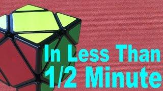 How to Solve a Skewb in 30 Seconds