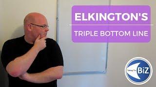 A level Business Revision - Elkingtons Triple Bottom Line