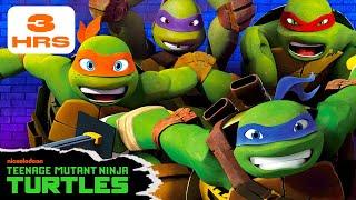 3 HOUR MARATHON of Leo Mikey Raph & Donnies Best BRO Moments ️  Teenage Mutant Ninja Turtles