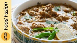 Beef Malai White Handi Recipe by Food Fusion Bakra Eid Special