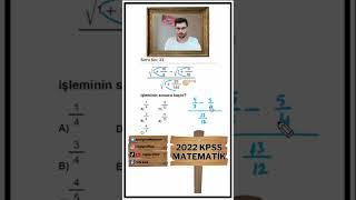 2022 KPSS MATEMATİK KÖKLÜ SAYILAR SORU ÇÖZÜM