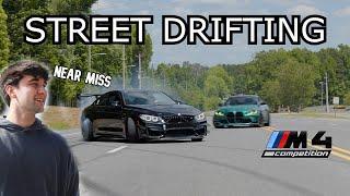 700hp M4s STREET DRIFTING IN THE MOUNTAINS