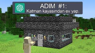 Minecraftı Yapay Zekaya Göre Bitirmek