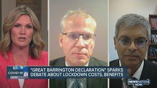 Great Barrington Declaration sparks debate about lockdown costs benefits