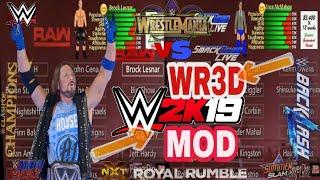 UpdateWR3D WWE 2K19 MODNEW VERSIONWR19 MOD