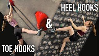 How to HEEL HOOK and TOE HOOK