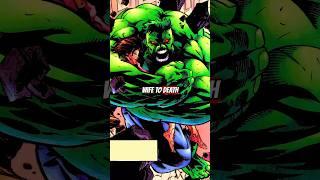 Hulk Body Fluids Literally Killed His Wife #hulk #marvel #comics #comicbooks #redhulk #shehulk