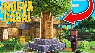 Como hacer una CASA SECRETA DENTRO de un ARBOL de MINECRAFT 