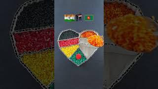 India Switzerland  Germany #shorts #art #viral #flag #India #independenceday