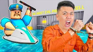 I Escaped Water BARRYS PRISON RUN IN ROBLOX OBBY