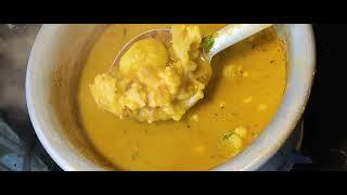 ಹೂಕೋಸು ಬಟಾಣಿ ಮಸಾಲೆ ಸಾರು Cauliflower Sambar Curry recipe Vegetable Curry recipe Kannada Recipes