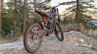 Sur Ron X Off-Road Test-Full Battery Mountain Climb