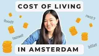 COST OF LIVING IN AMSTERDAM  How much I spend on rent bills taxes food & my tips 