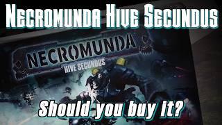 Unboxing Necromunda Hive Secundus