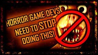 STOP Doing This - The 7 Horror Game Developing Sins