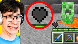 Minecraft But You Only Have 0.1% Hearts…