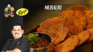 Venkatesh Bhat makes MURAURI  Maharastrian breakfast  evening snacks  spicy garlic chutney